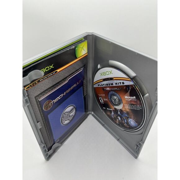Mech Assault Microsoft Xbox 2002 Platinum Hits Tested Working - Complete - Picture 5 of 9